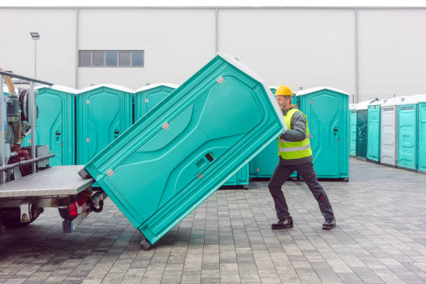 Porta potty delivery and setup in Terrell, TX